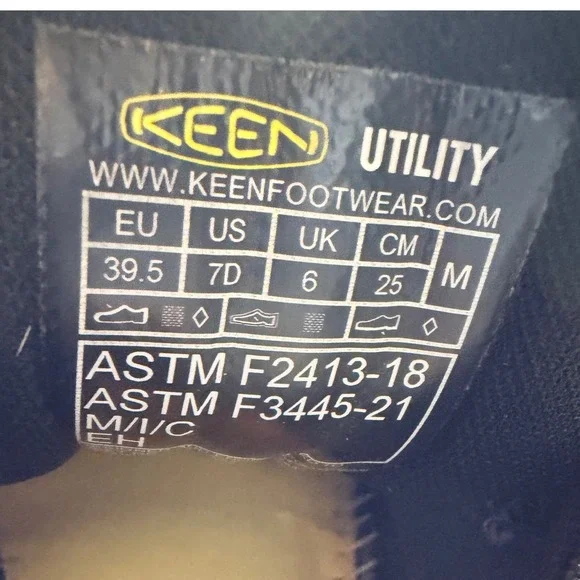 NIB KEEN Utility Women Vista Energy Shift ESD Carbon Toe Work Shoe Black Sz 7D - Picture 3 of 12